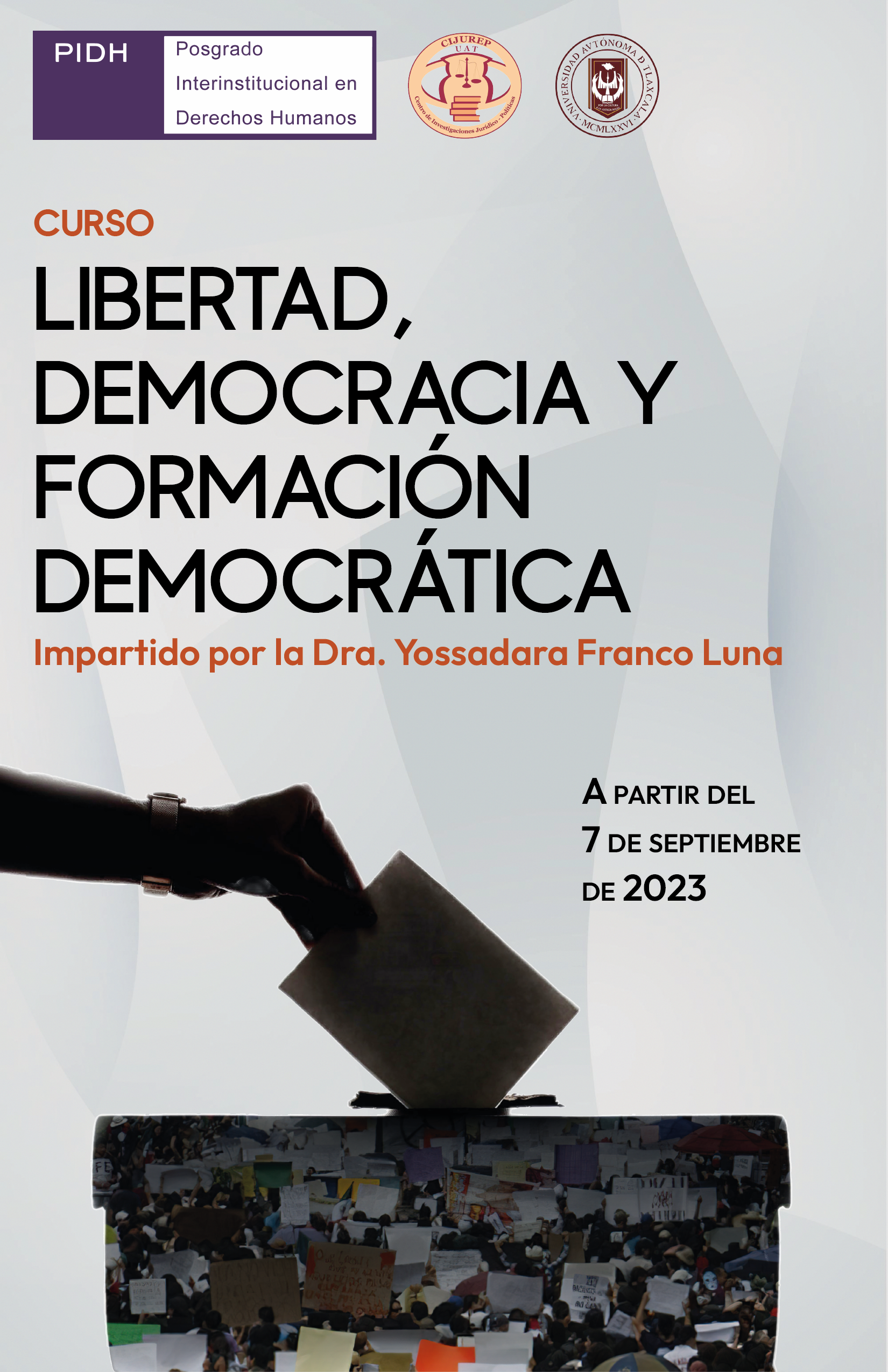 Curso Libertad, Democracia y Formación democrática